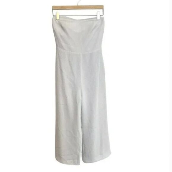 Aritzia Babaton Roshan Jumpsuit in sea salt Size 8 - Picture 4 of 8